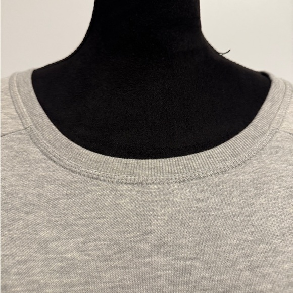 💎  La Vie en Rose Quilted Sweatshirt Grey - Picture 3 of 10